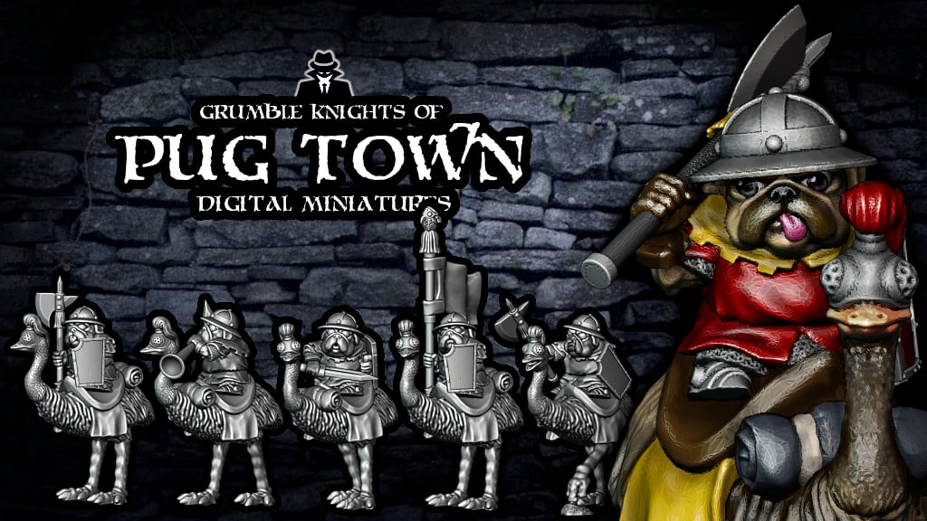 Trench Coat Minis Grumble Knights