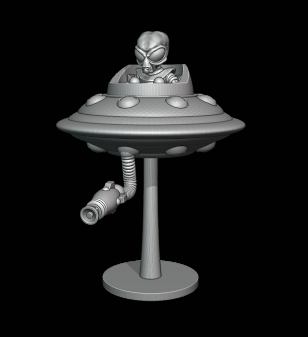 Tango Uniform Grey Saucer