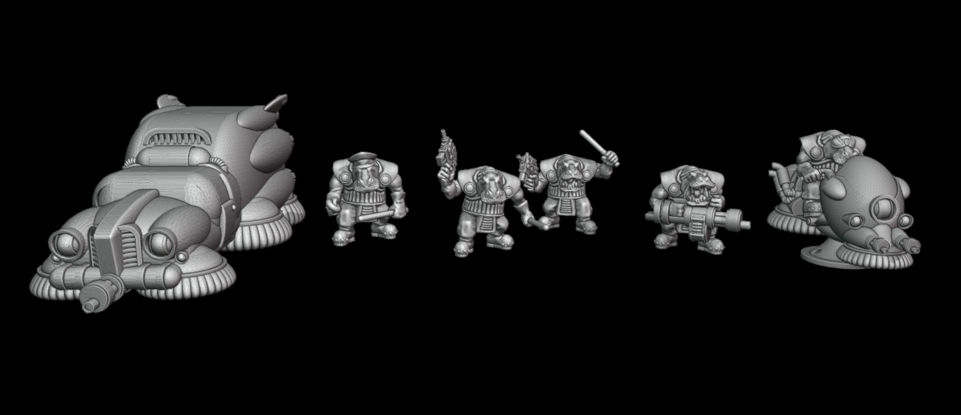 Delta Shield Constabulary Army Pack