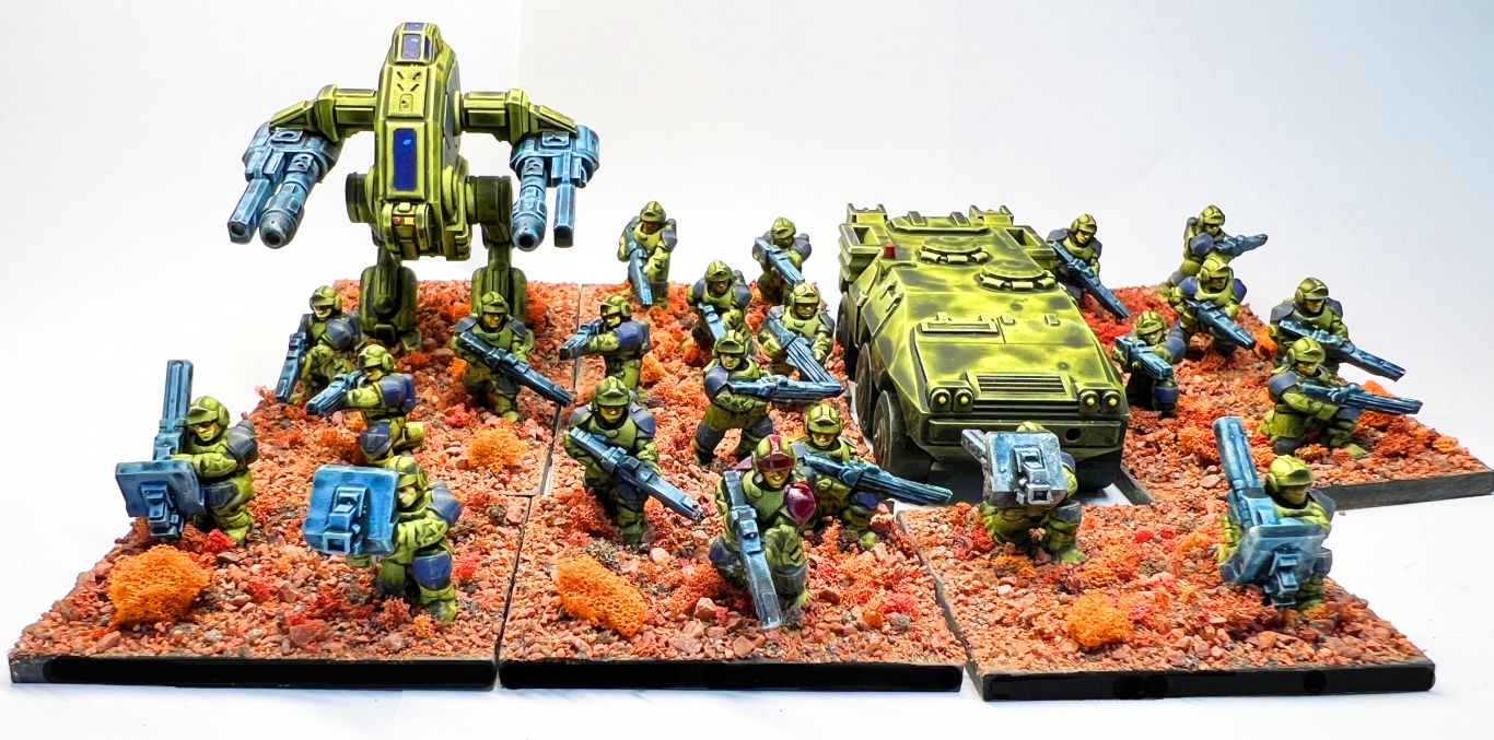 49th Planetary Defense Force Army Pack