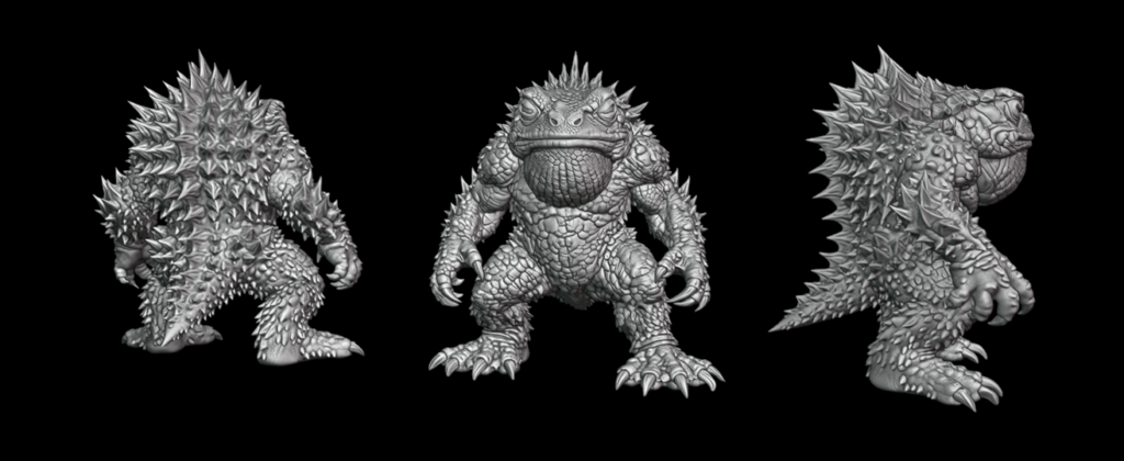 Trench Coat Minis The New Home of Trilaterum 12 Glorp Monstrous Vehicle