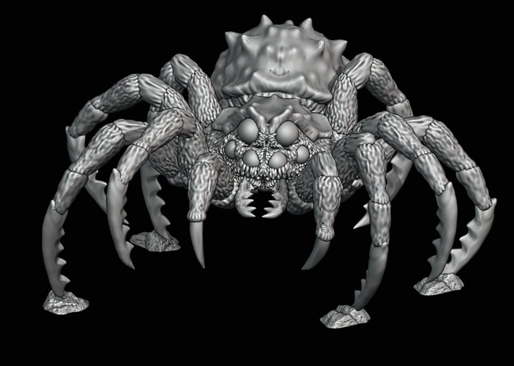 Trench Coat Minis The New Home of Trilaterum 10 Araneox Primordialis Monstrous Vehicle
