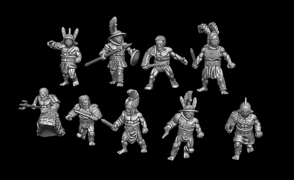 Galdiators x 9
