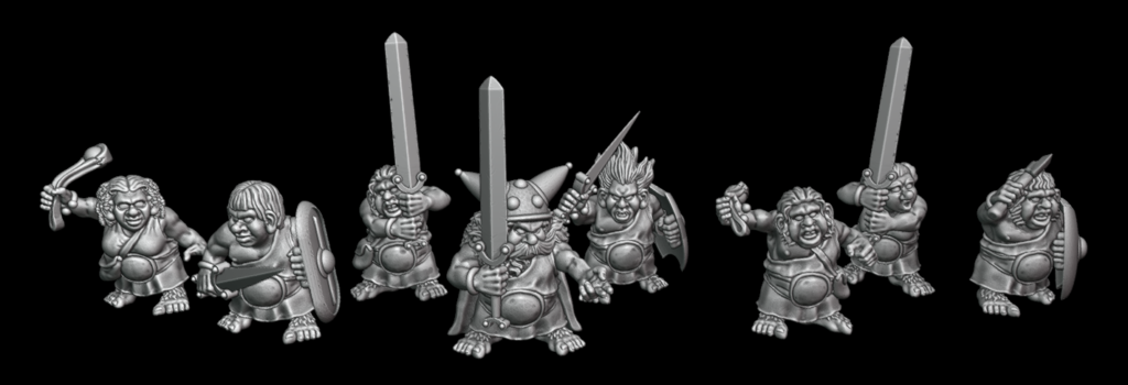 Halflings x 8