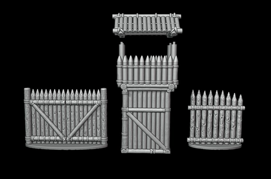 Wooden Palisade Fort